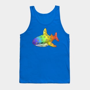 Rainbow Shark Tank Top